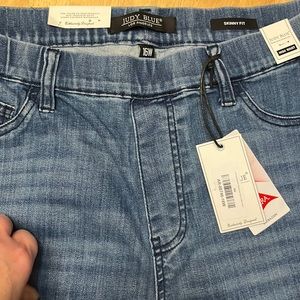 Judy Blue Raw Hem Skinny Jeans